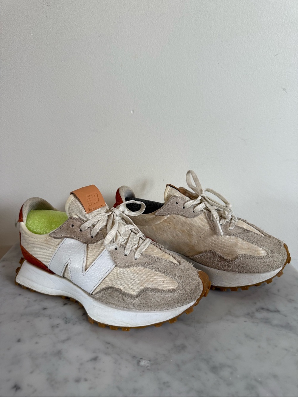 New Balance 327 cream/rust